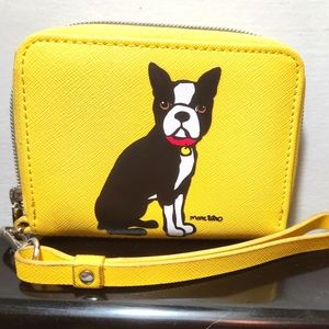 Marc Tetro Boston Terrier Small Wristlet